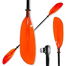 Amazon | KHEALING カヤック パドル ボート用 215-240cm 光沢の